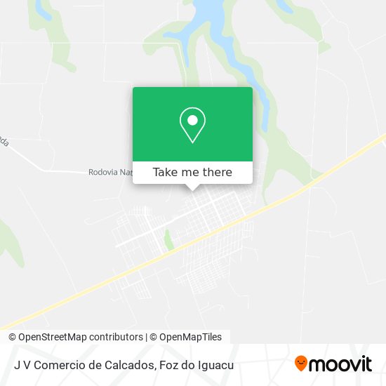 J V Comercio de Calcados map