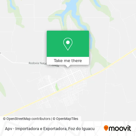 Apv - Importadora e Exportadora map