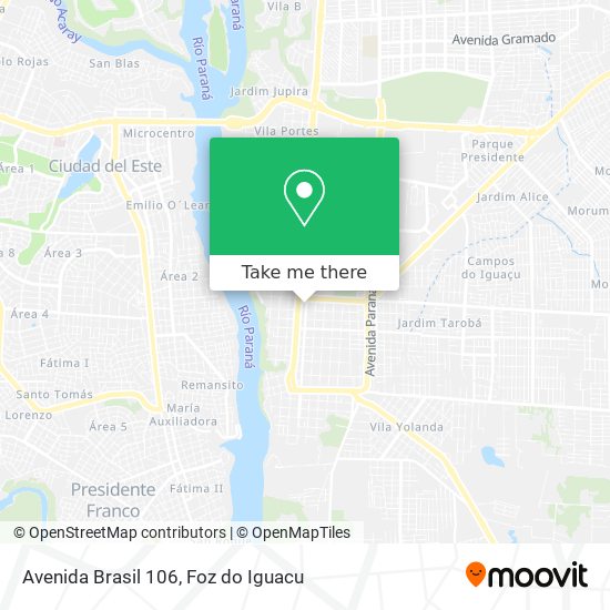 Avenida Brasil 106 map