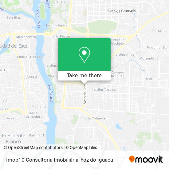 Imob10 Consultoria Imobiliária map