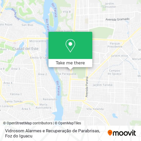 Vidrosom Alarmes e Recuperação de Parabrisas map
