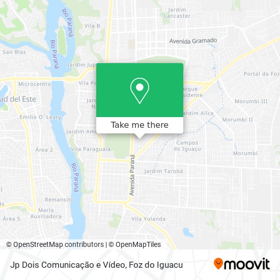 Jp Dois Comunicação e Vídeo map