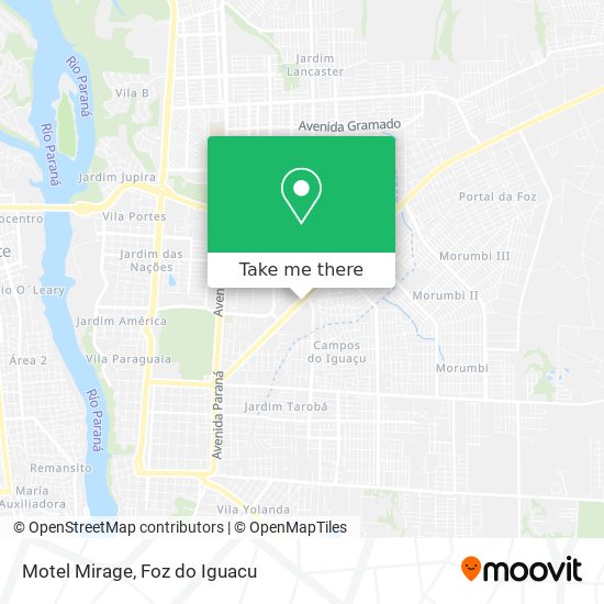 Motel Mirage map