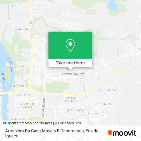 Armazem Da Casa Moveis E Decoracoes map