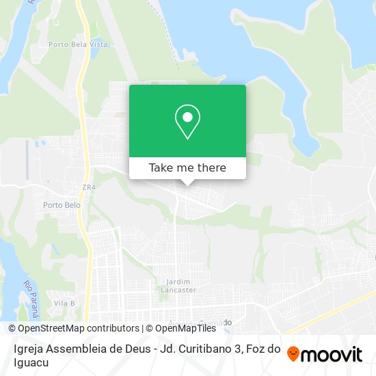 Igreja Assembleia de Deus - Jd. Curitibano 3 map