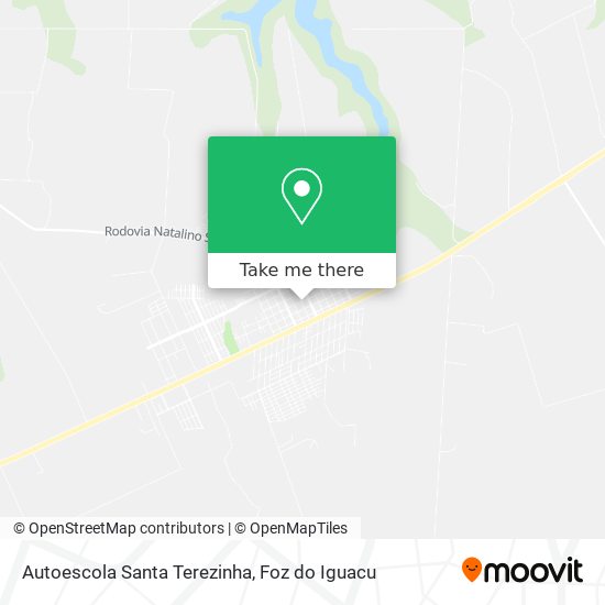 Autoescola Santa Terezinha map