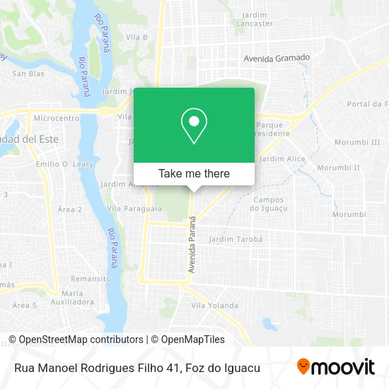 Rua Manoel Rodrigues Filho 41 map