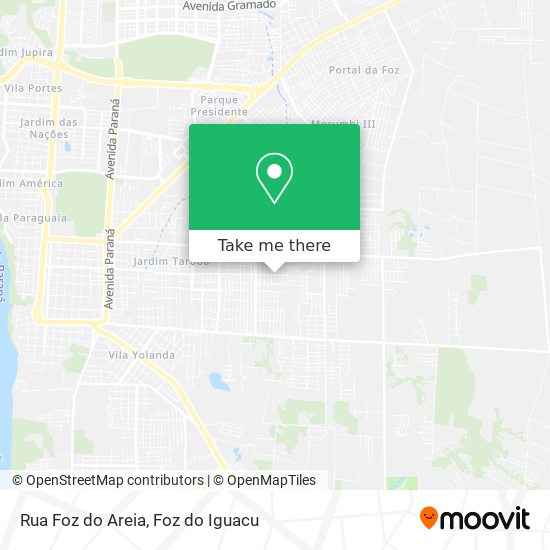 Rua Foz do Areia map