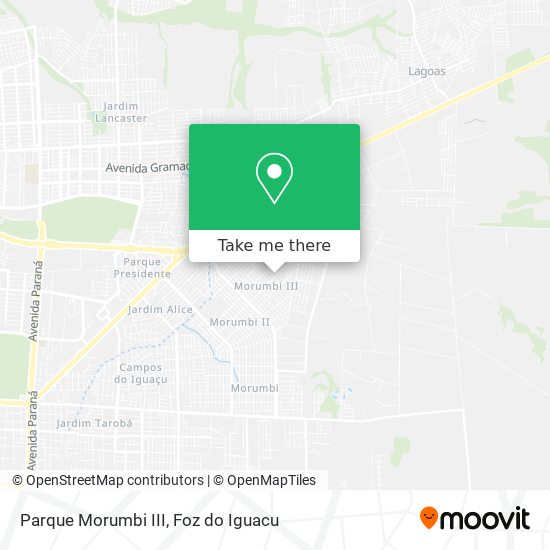 Parque Morumbi III map