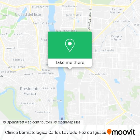 Clínica Dermatológica Carlos Lavrado map