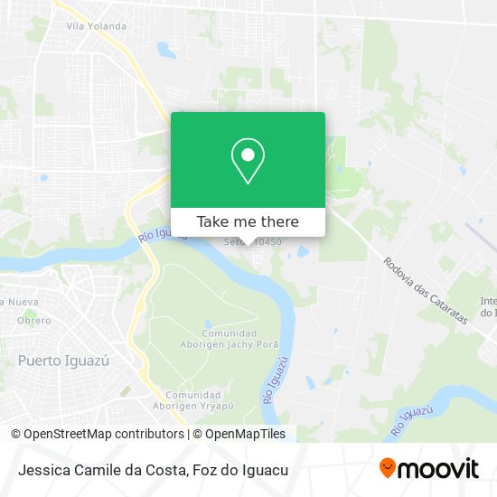 Jessica Camile da Costa map