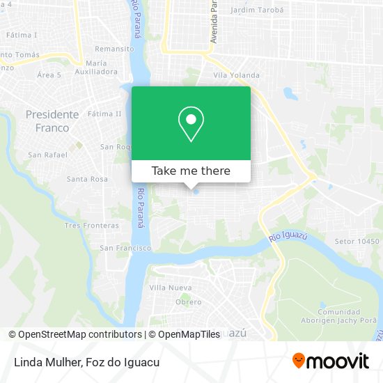 Mapa Linda Mulher