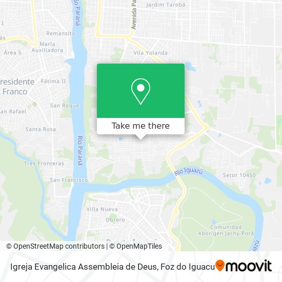Igreja Evangelica Assembleia de Deus map