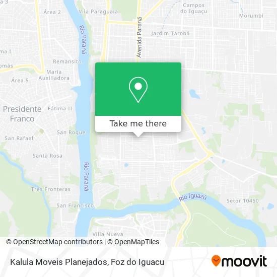 Kalula Moveis Planejados map