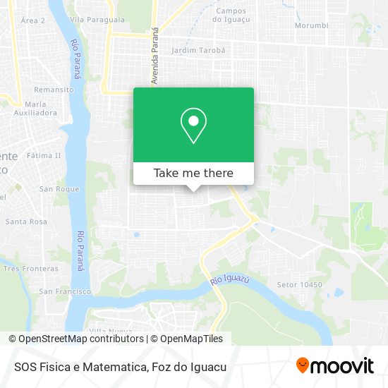 SOS Fisica e Matematica map
