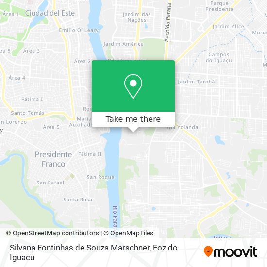 Silvana Fontinhas de Souza Marschner map