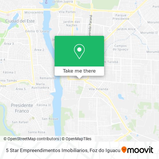 5 Star Empreendimentos Imobiliarios map