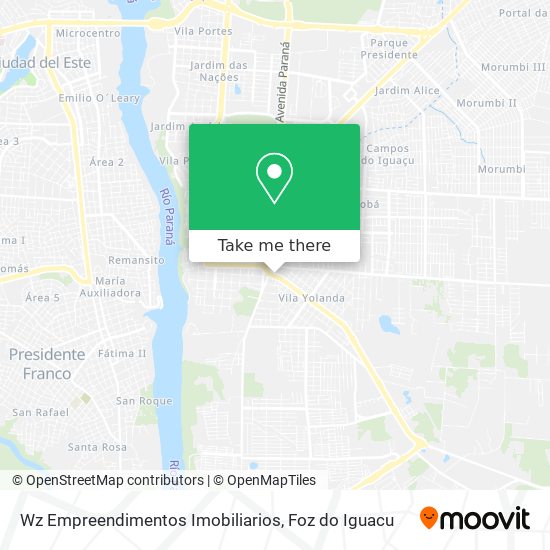 Wz Empreendimentos Imobiliarios map