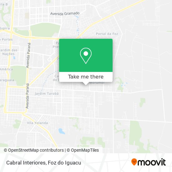 Cabral Interiores map