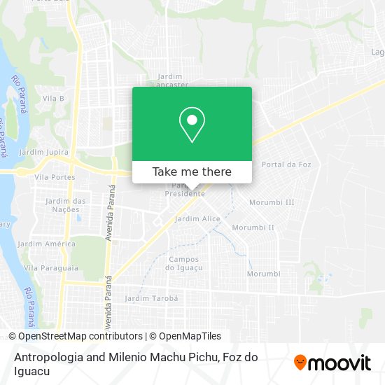 Mapa Antropologia and Milenio Machu Pichu