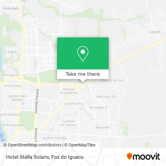 Hotel Stella Solaris map