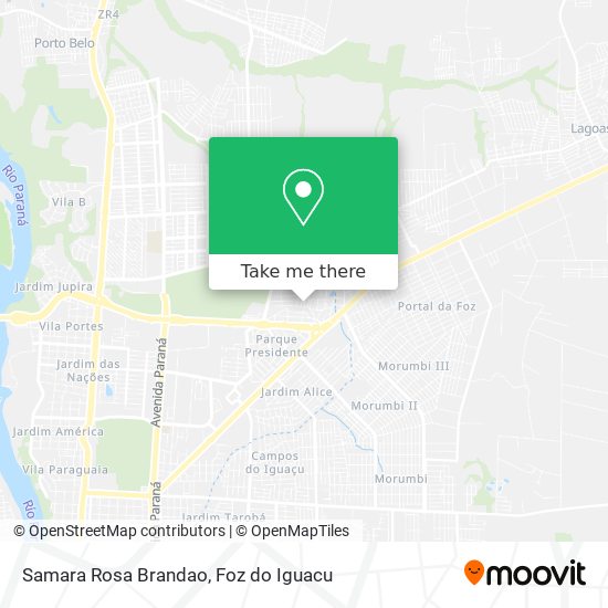 Mapa Samara Rosa Brandao