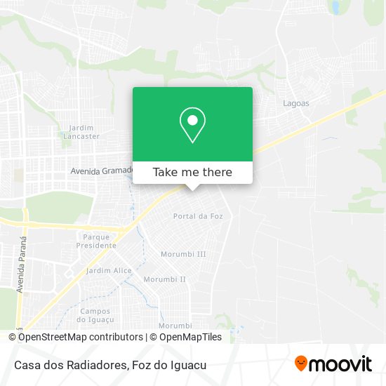 Casa dos Radiadores map