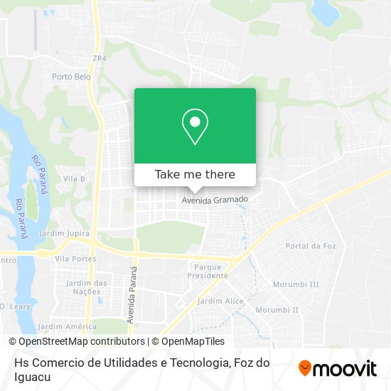 Mapa Hs Comercio de Utilidades e Tecnologia