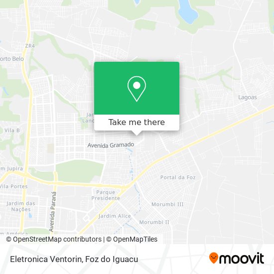 Eletronica Ventorin map