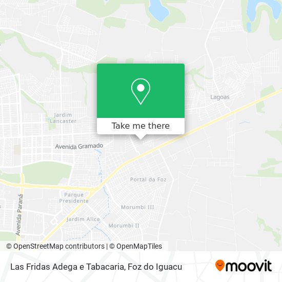 Las Fridas Adega e Tabacaria map