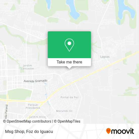 Msg Shop map