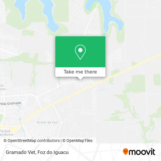 Gramado Vet map