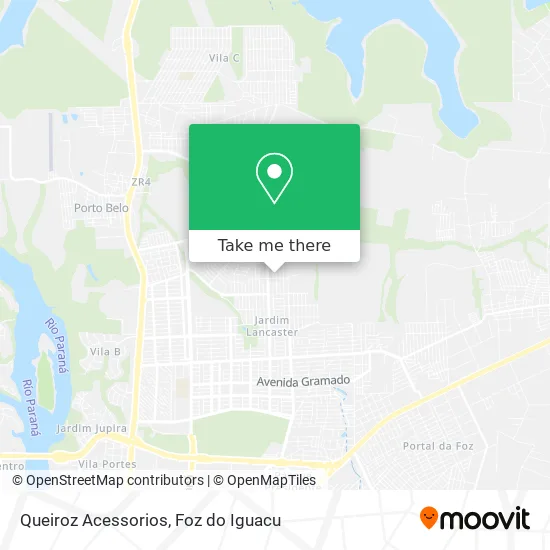 Queiroz Acessorios map