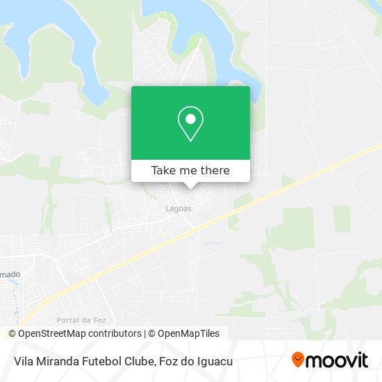 Vila Miranda Futebol Clube map