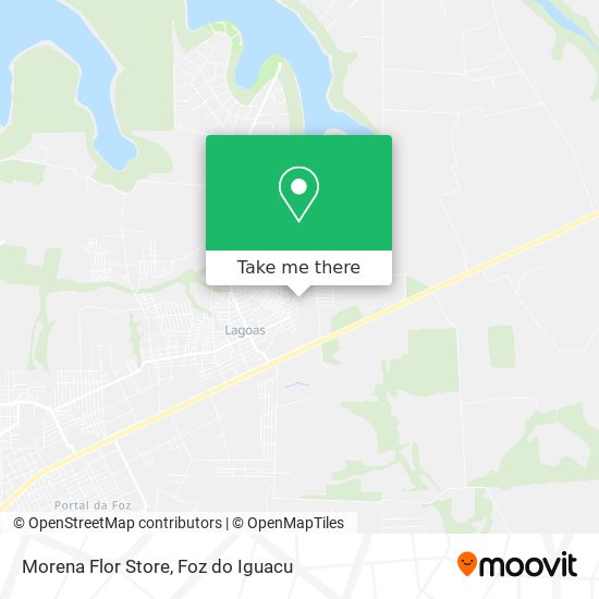 Morena Flor Store map