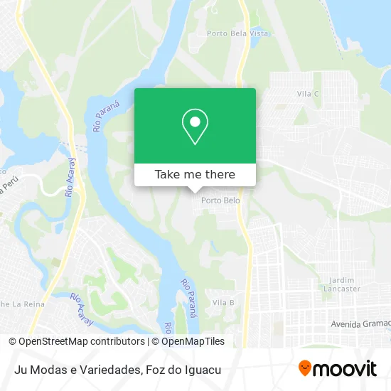 Ju Modas e Variedades map