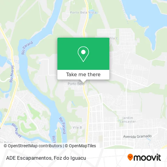 ADE Escapamentos map