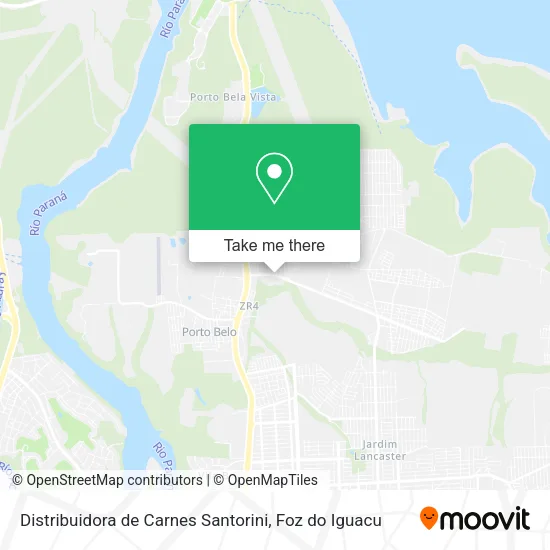 Distribuidora de Carnes Santorini map