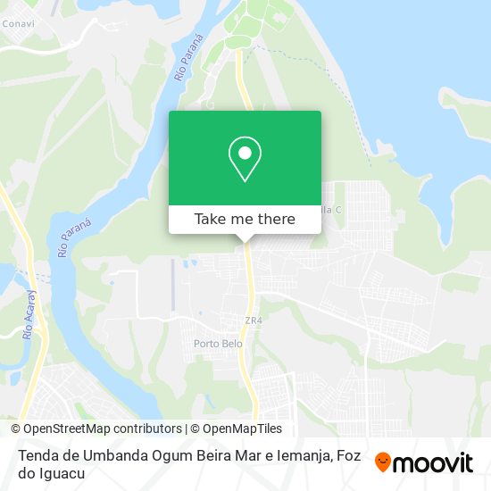 Tenda de Umbanda Ogum Beira Mar e Iemanja map