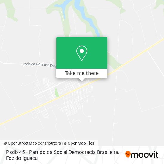 Psdb 45 - Partido da Social Democracia Brasileira map