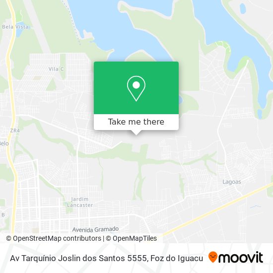 Av Tarquínio Joslin dos Santos 5555 map