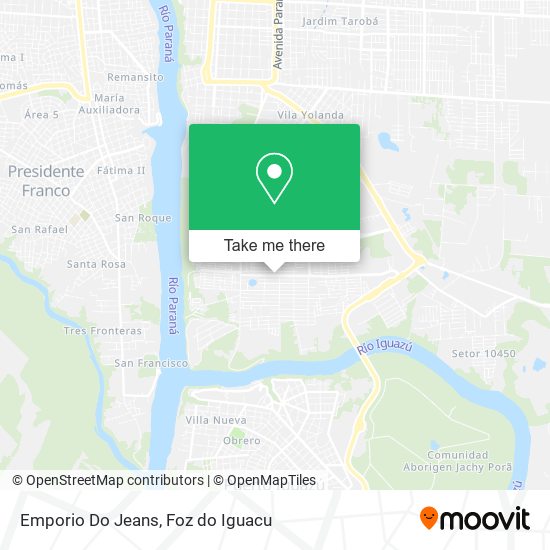 Emporio Do Jeans map