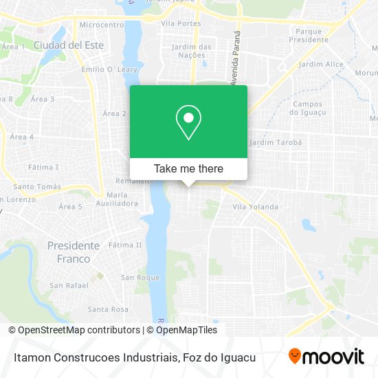 Itamon Construcoes Industriais map