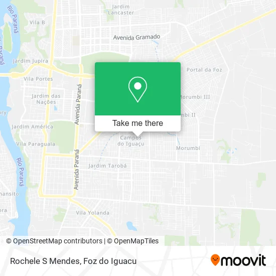 Rochele S Mendes map