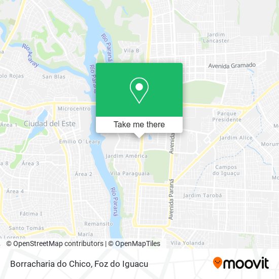 Borracharia do Chico map