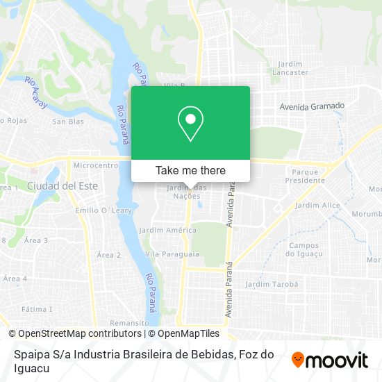 Spaipa S / a Industria Brasileira de Bebidas map