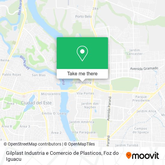 Gilplast Industria e Comercio de Plasticos map