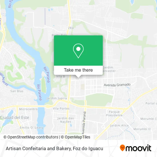 Artisan Confeitaria and Bakery map