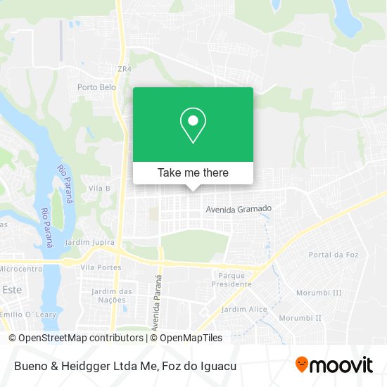 Mapa Bueno & Heidgger Ltda Me