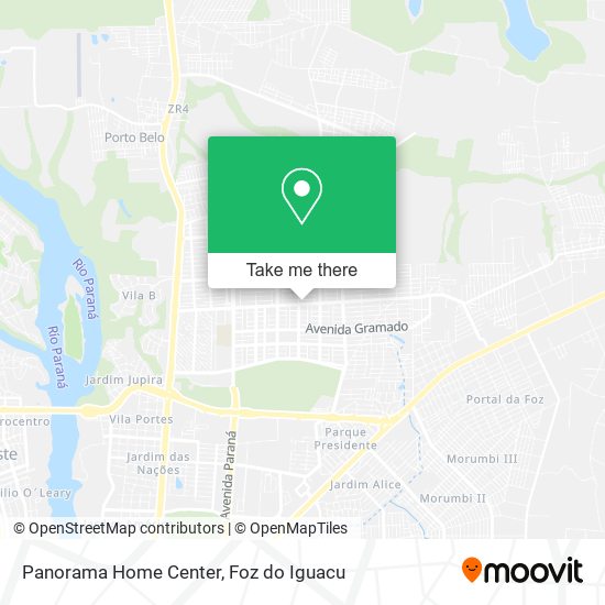 Panorama Home Center map